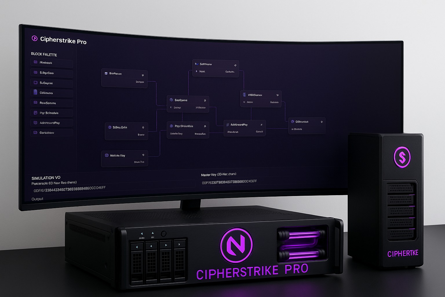 CipherStrike Pro platform interface